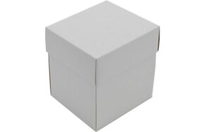 JEWELERY BOXES WHITE 11x11x11,6cm (20pcs)